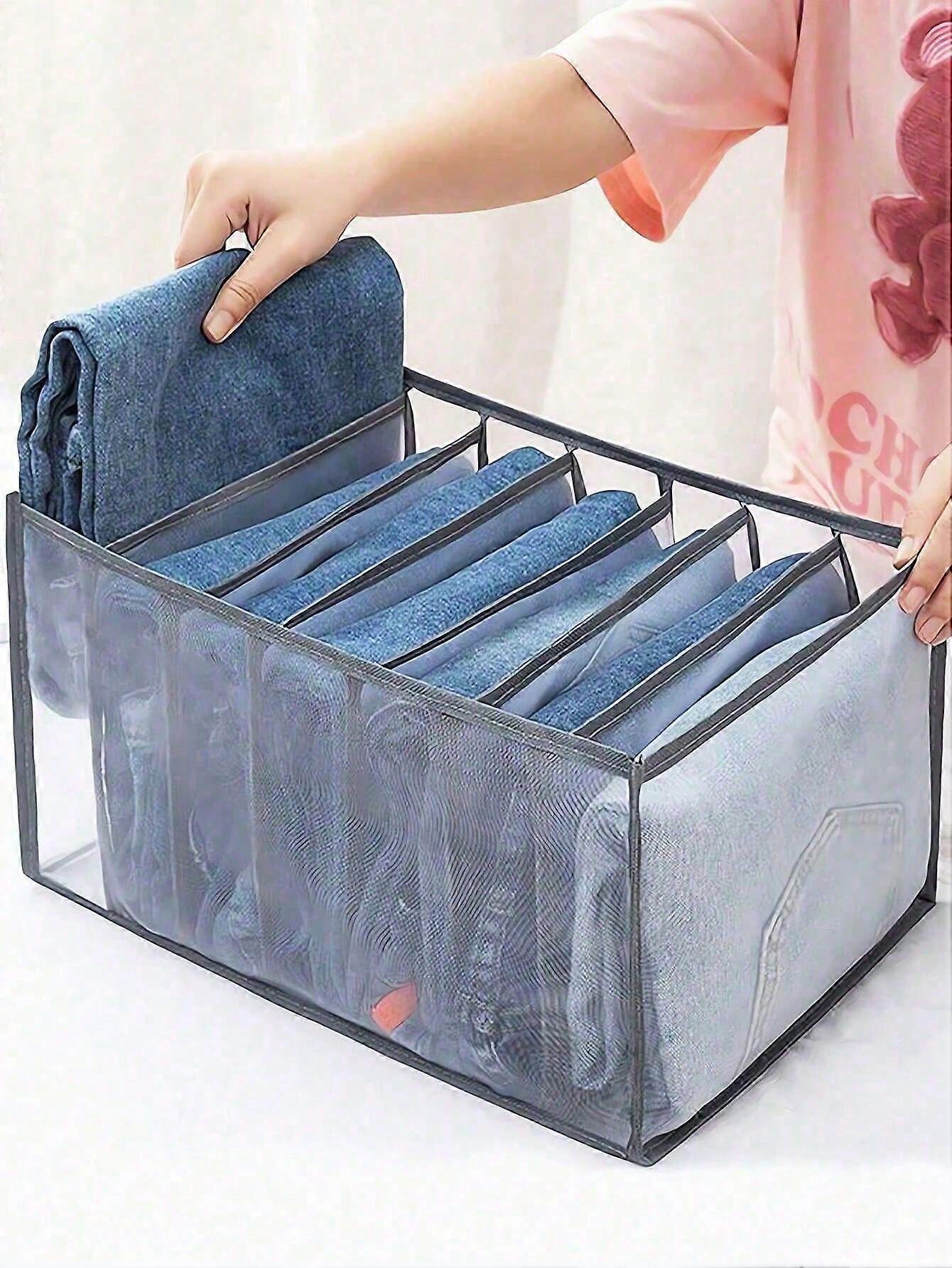 1個/3個大型ワードローブ衣類仕切り収納7キャビネット収納ボックス洗える引き出しワードローブ収納ボックス下着折りたたみ式収納バッグ部屋の装飾H