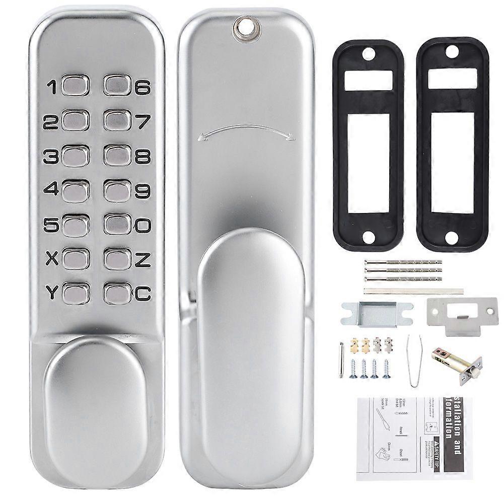 Intelligent Mechanical Combination Lock Security Keyless Coded Lock for Home Office Entry