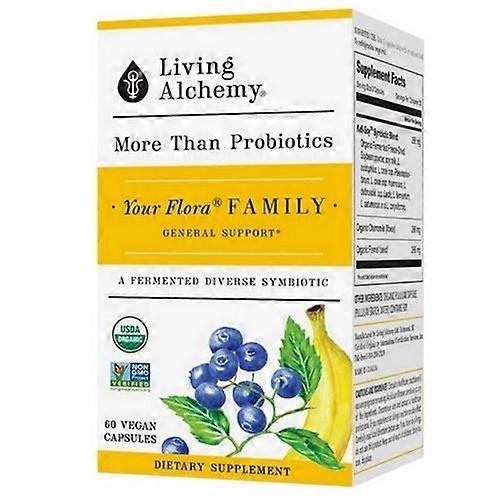 Living Alchemy Your Flora Family General Support, 60 Count