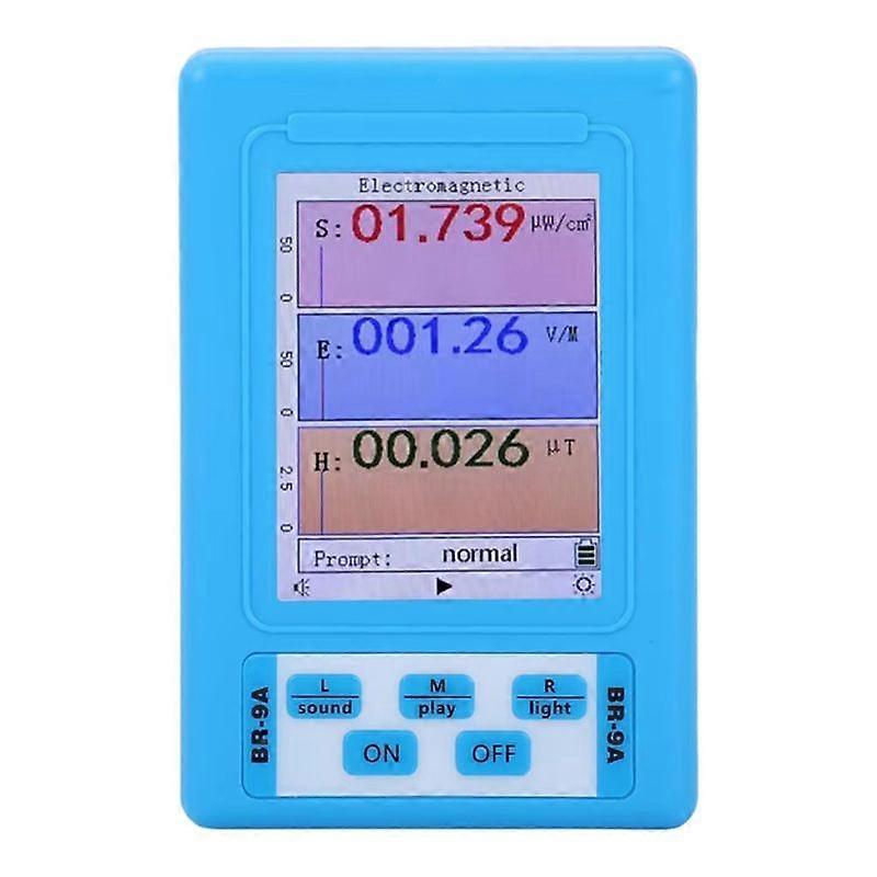 Φορητός ανιχνευτής ηλεκτρομαγνητικής ακτινοβολίας BR-9A, όργανο μέτρησης EMF, δοσιμετρητής ακτινοβολίας υψηλής ακρίβειας