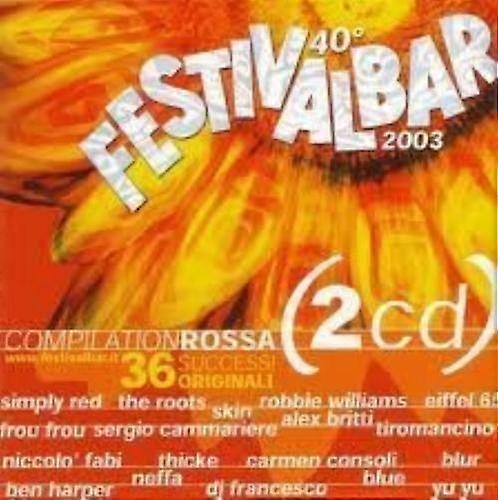 Festivalbar Rosso 2003 CD