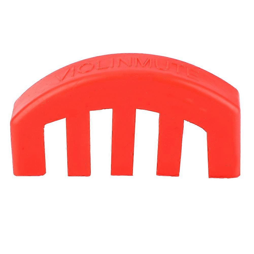 Mini Rubber Soft B27 Violin Mute Damper Fiddle Silencer Practice Accessory