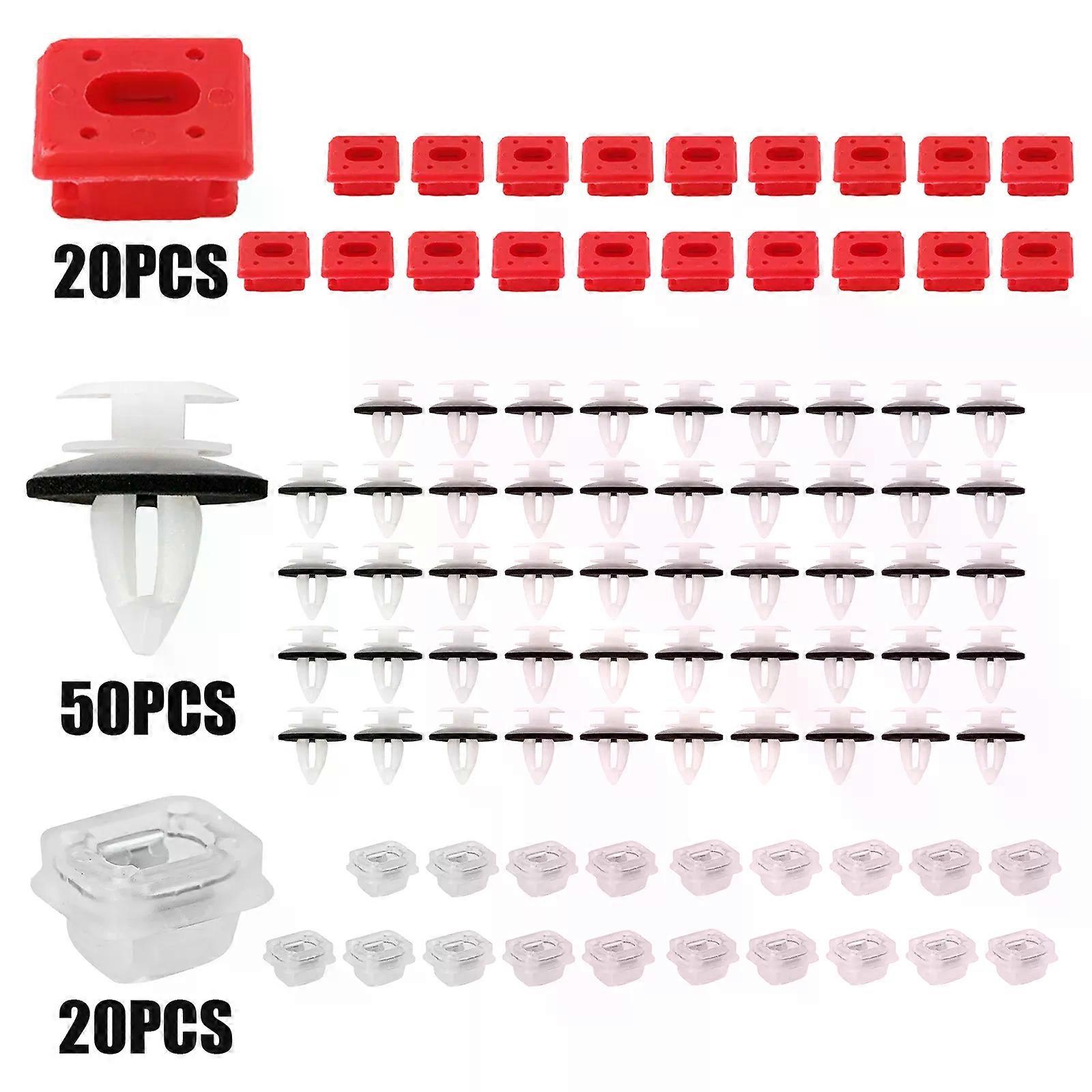 Car Interior Trim Moulding Panel Retainer Clips Bumper Fastener Rivet Clips Set for BMW Series 3 E46 E90 E91 E92 E93 X5 E53