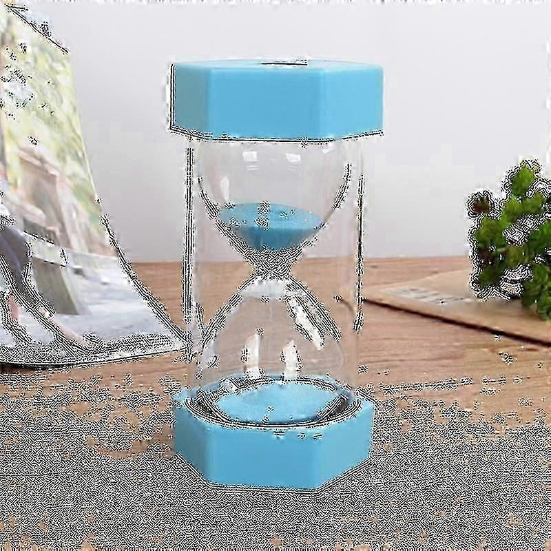 5/10/15/20/30 min. sandglas timeglas timer lyseblå 20 minutter