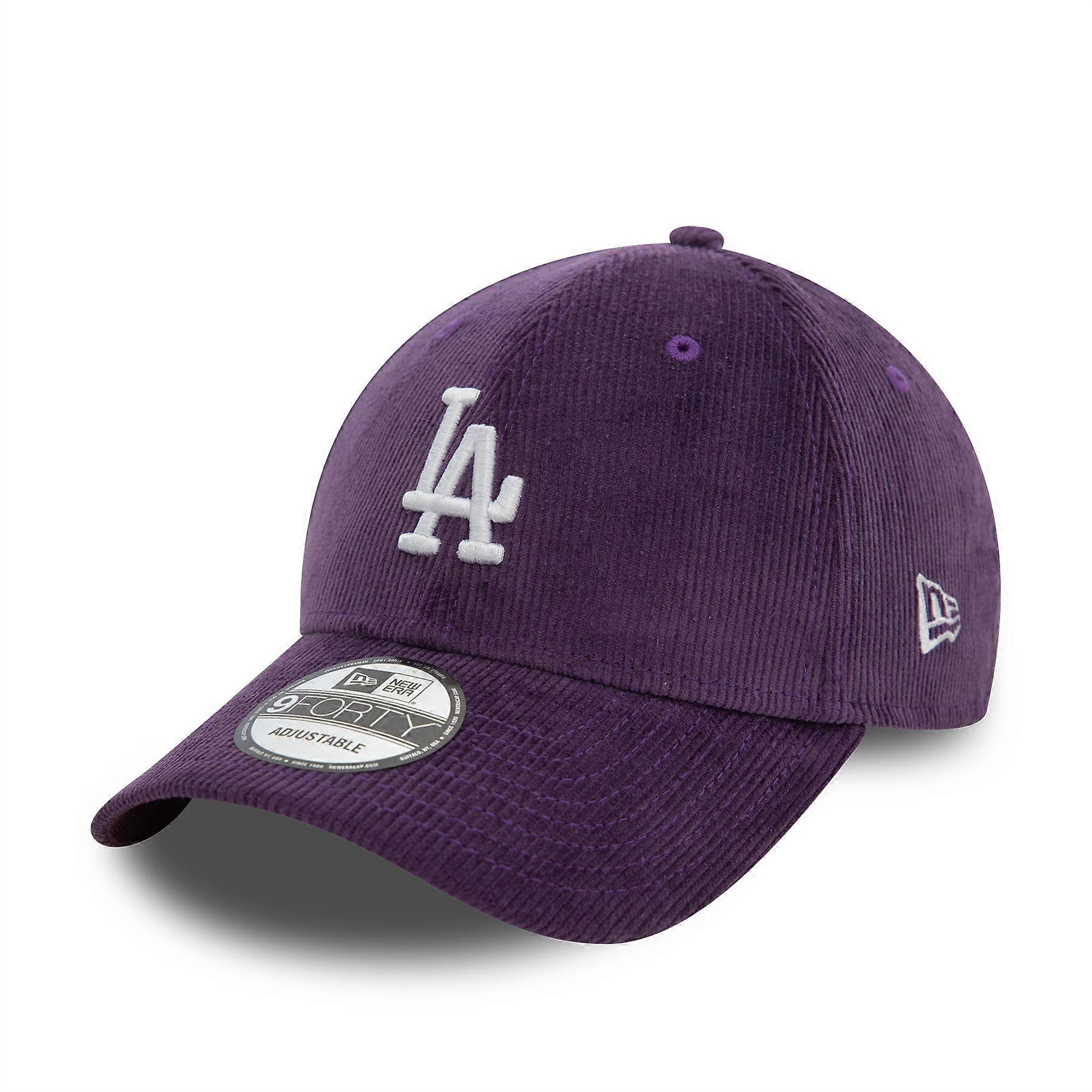 LA Dodgers Cord Dark Purple 9FORTY Cap