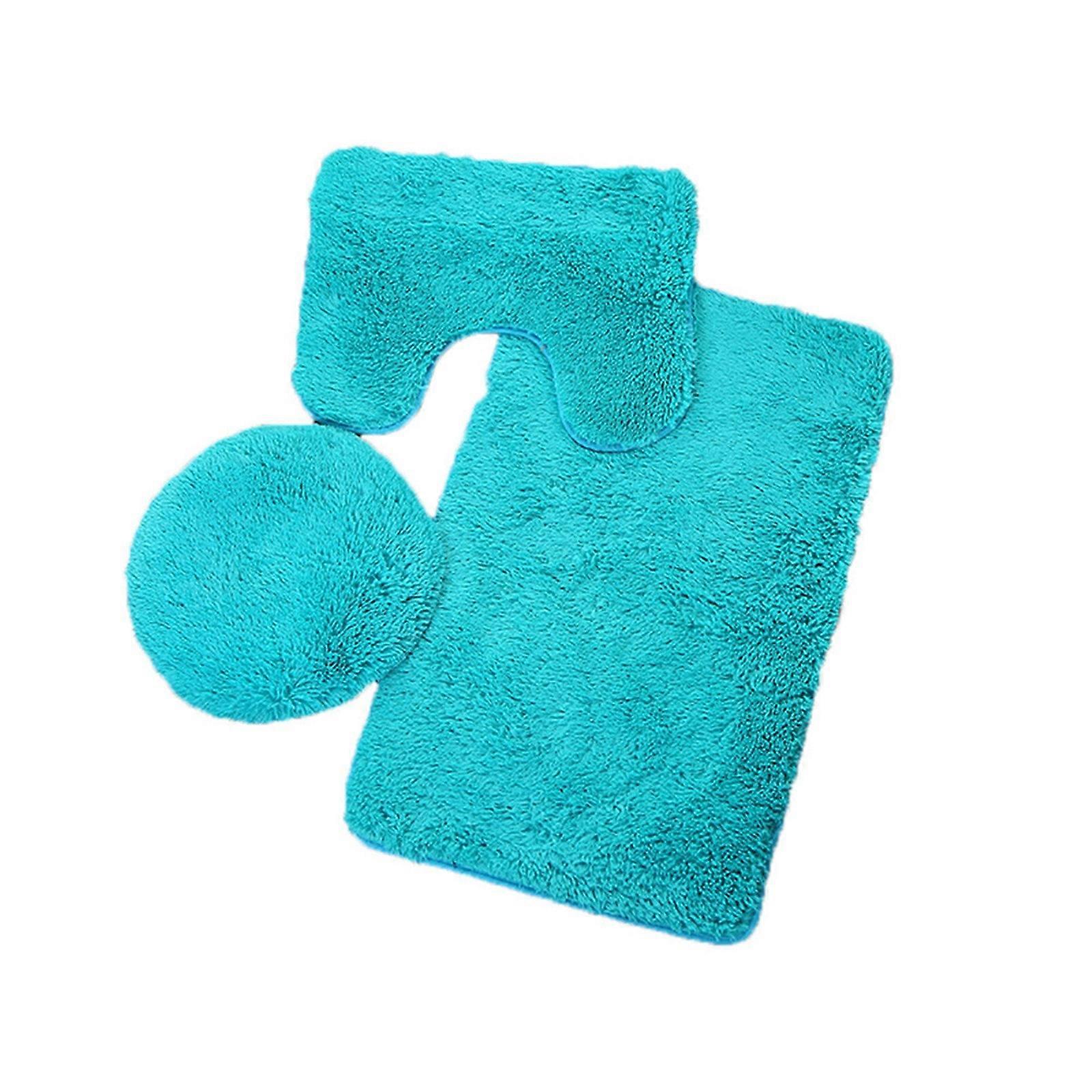 1pc Memory Foam Bath Rug Embossed Bathroom Mat Water Absorbent And Washable Bath Rugs, Non-Slip, Thick, Soft And Comfortable Carpet For Show Original