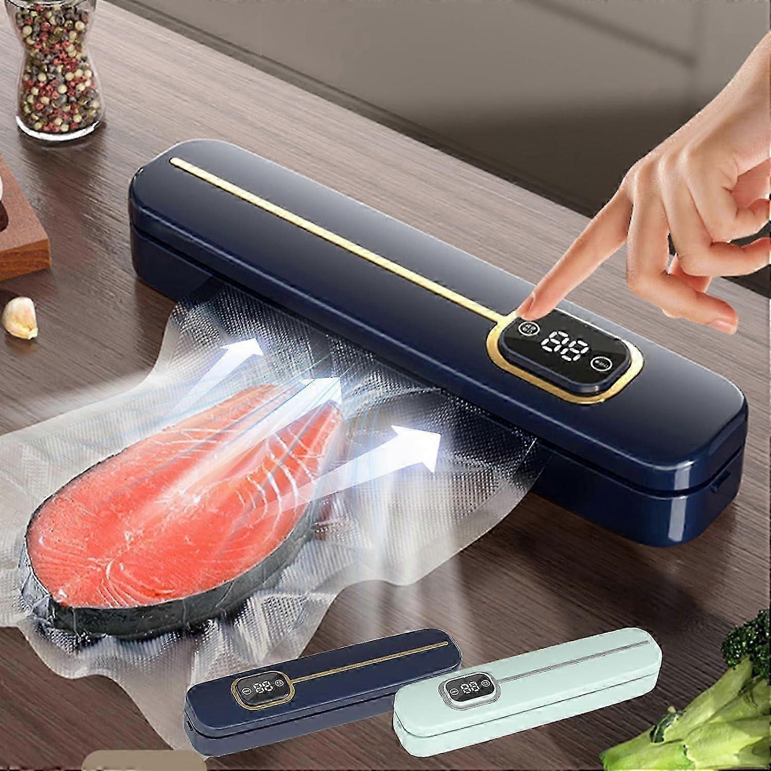 Machine automatique à sceller les aliments sous vide - Protecteur et scellant pour la maison et la cuisine