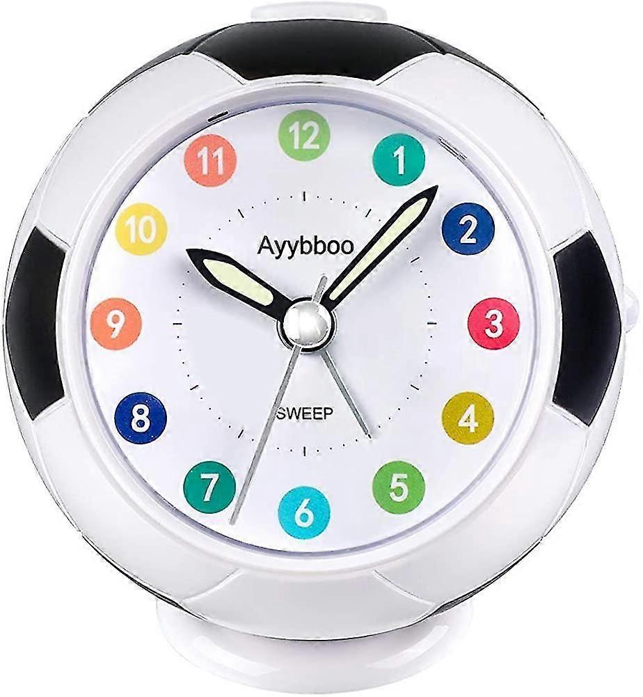 Barnväckarklocka Pojkar Flickor, Analoga väckarklockor Barnfotboll Analog alarm