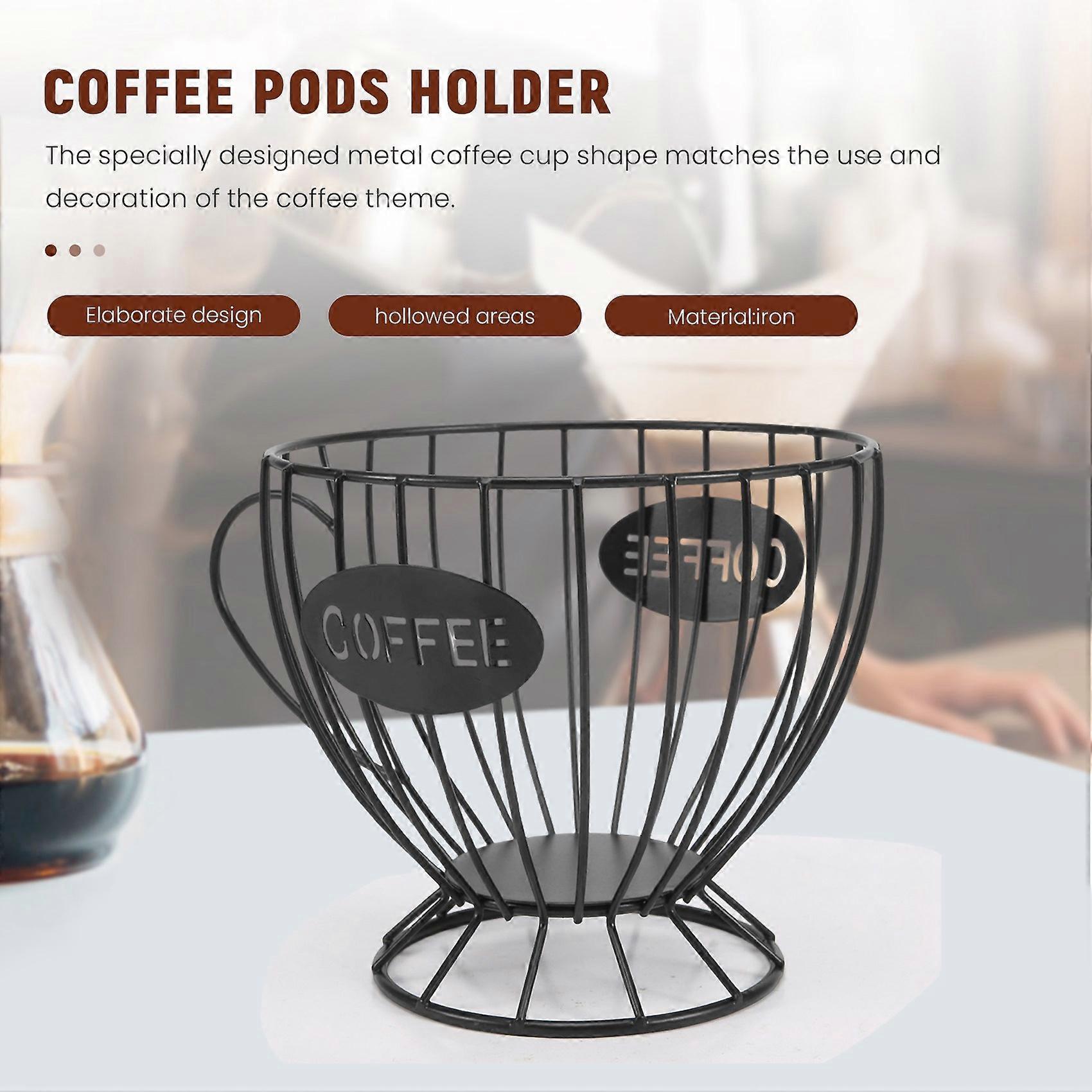 Kaffeekapsel Aufbewahrung Kaffeetasse Korb Kaffeepad Kaffeepadhalter