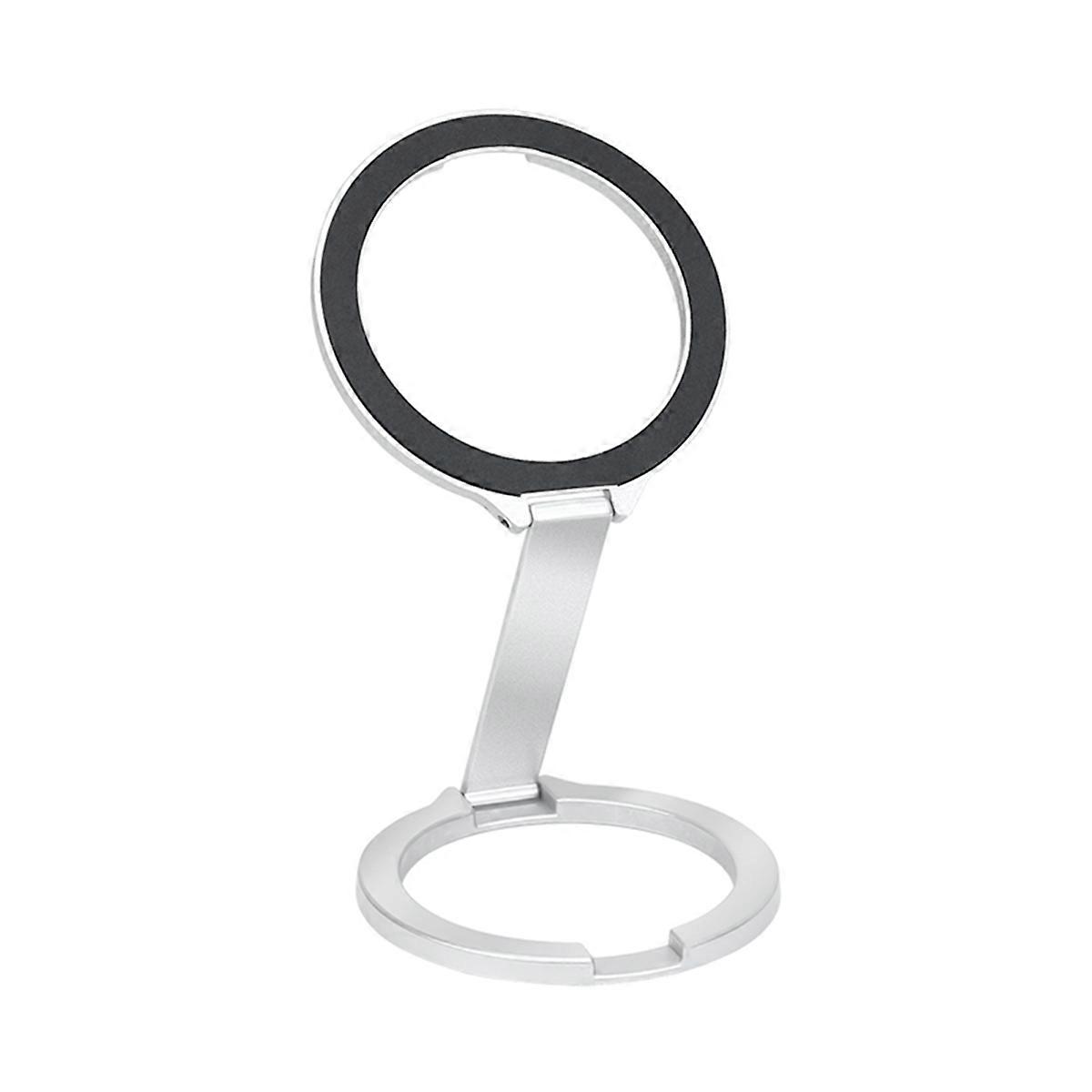 360° Rotatable Magnetic Phone Bracket, Multi-Function Stand Silver