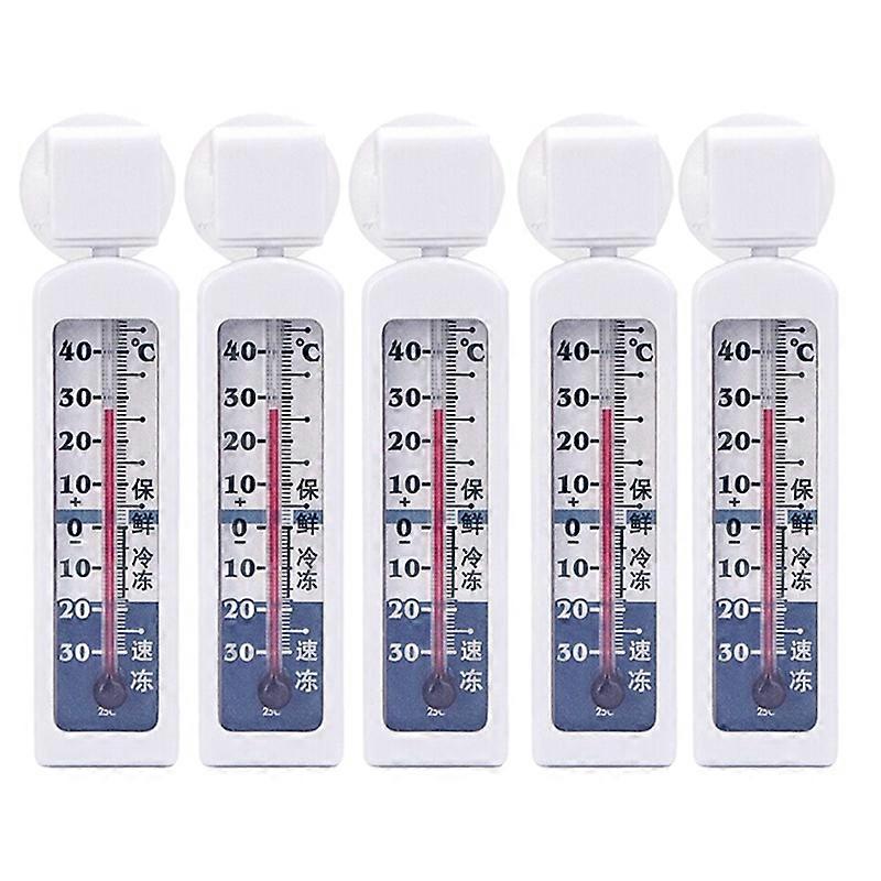 5 Pack Refrigerator Line Freezer Thermometer
