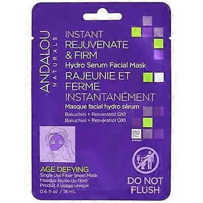 Andalou Naturals 即时焕活紧致水润精华面膜 1 片 0.6oz / 18ml