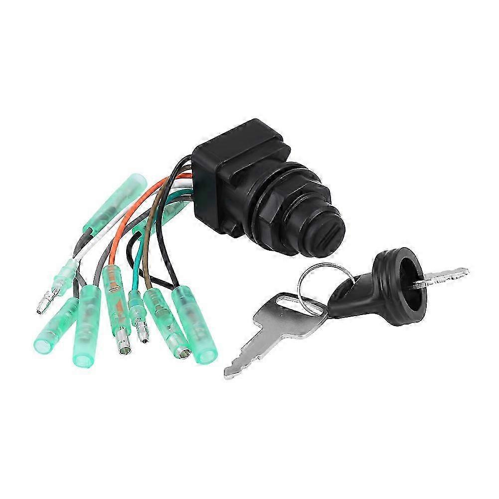 Motor Ignition Key Switch Assembly for Suzuki Outboard Control Box 37110-99E00 37110-92E01 new Edition
