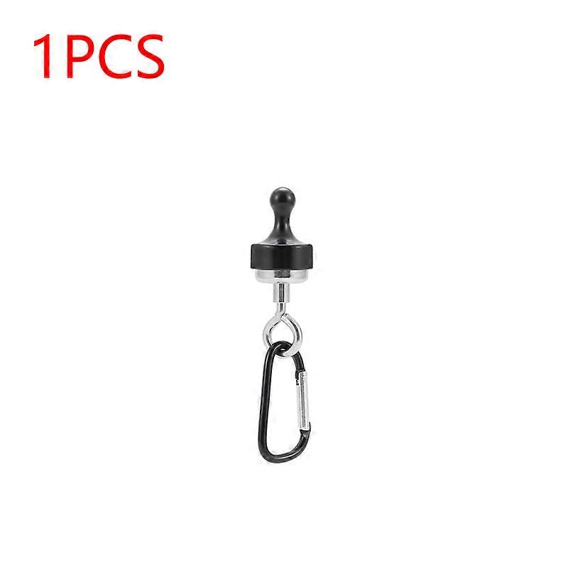 1-3pcs Multipurpose Strong Magnetic Hooks Outdoors Tent Camping Light Hook Magnet Bearing Hanger with D Type Carabiner Buckle Lamps