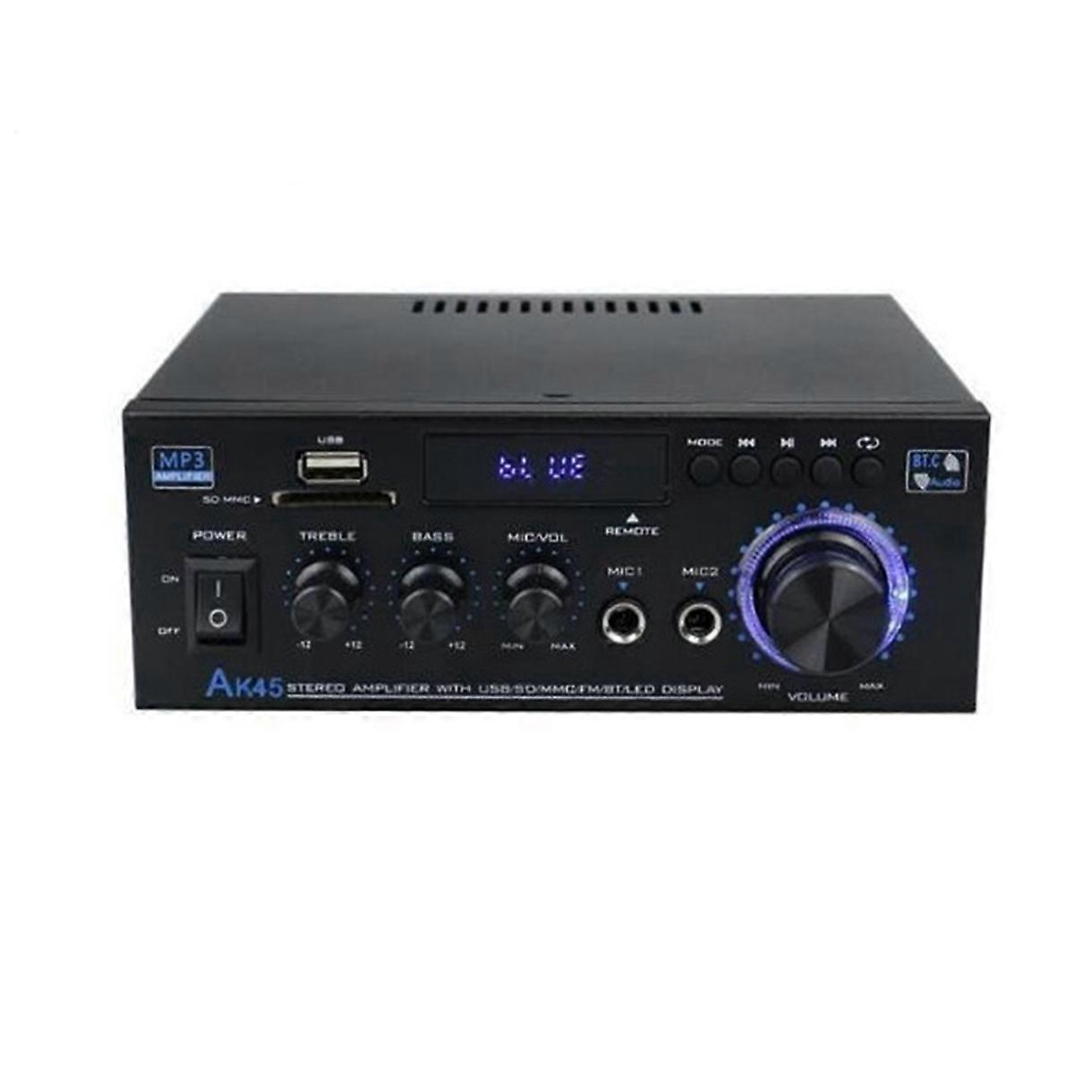 HiFi Digital Amplifier Bluetooth Amplifier EU Plug