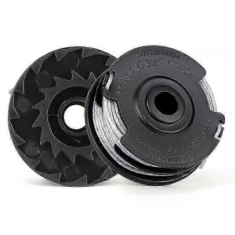 3Pcs Strimmer Spools for Bosch Trimmer (Length: 6 m, Diameter 1.65 mm)