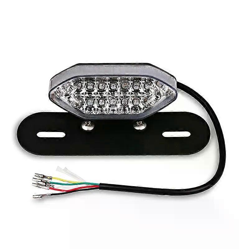 Indicatori di direzione per moto Luci della lampada della targa del freno di coda integrato per moto Accessori per moto impermeabili