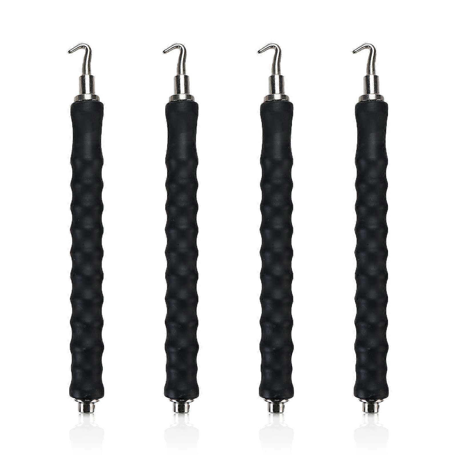 4 PCS Automatic Rebar Tie Wire Twister Pull Tie Wire Twister, Wire Twisting Fence Tool Automatic Concrete Metal Wire Twisting Fence Tool