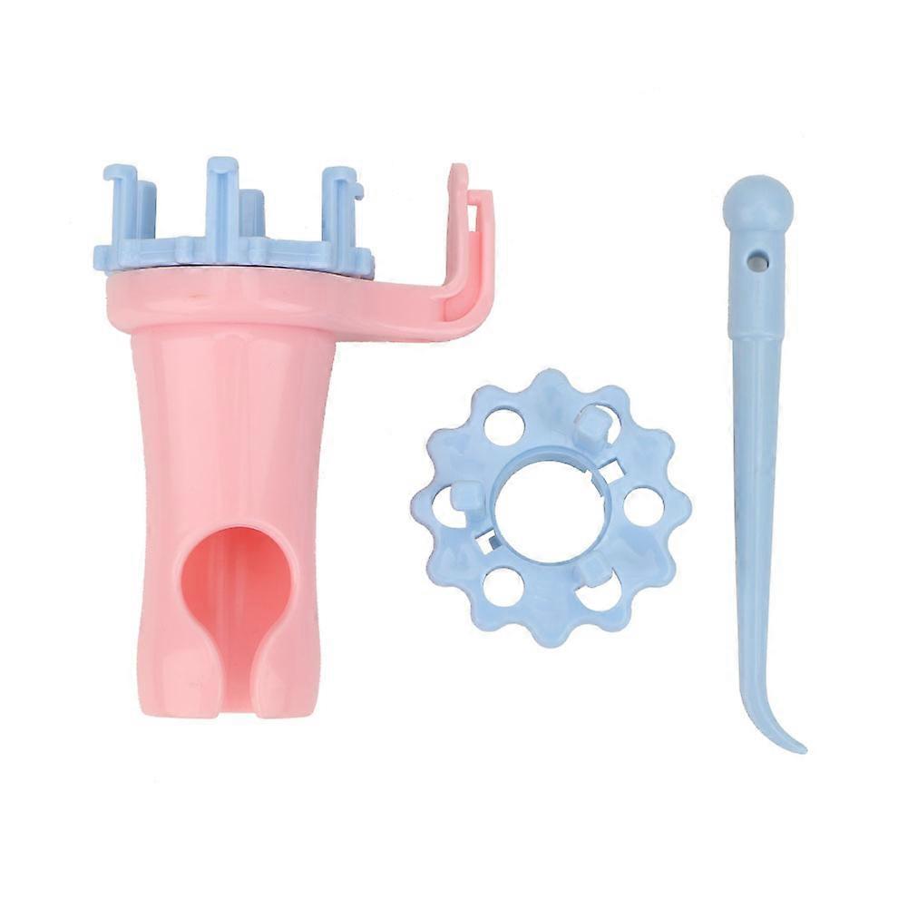 סריגה חבל Maker ראש כפול אורג חוט מחט לסרוג DIY כלי מלאכה תפירה