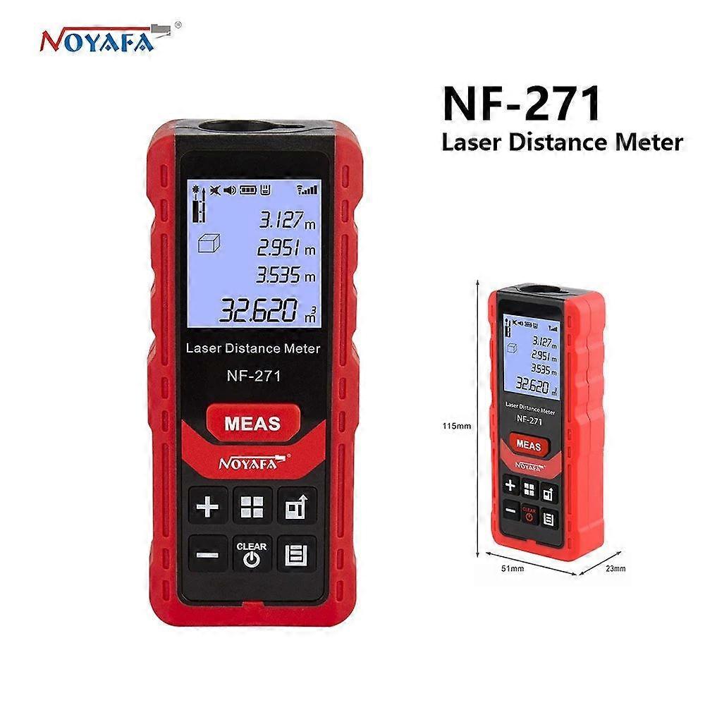 Noyafa 50M 70M Laser Distance Meter NF-271 Electronic Laser Digital Rangefinder Ruler Range Finder Measuring Tape Device