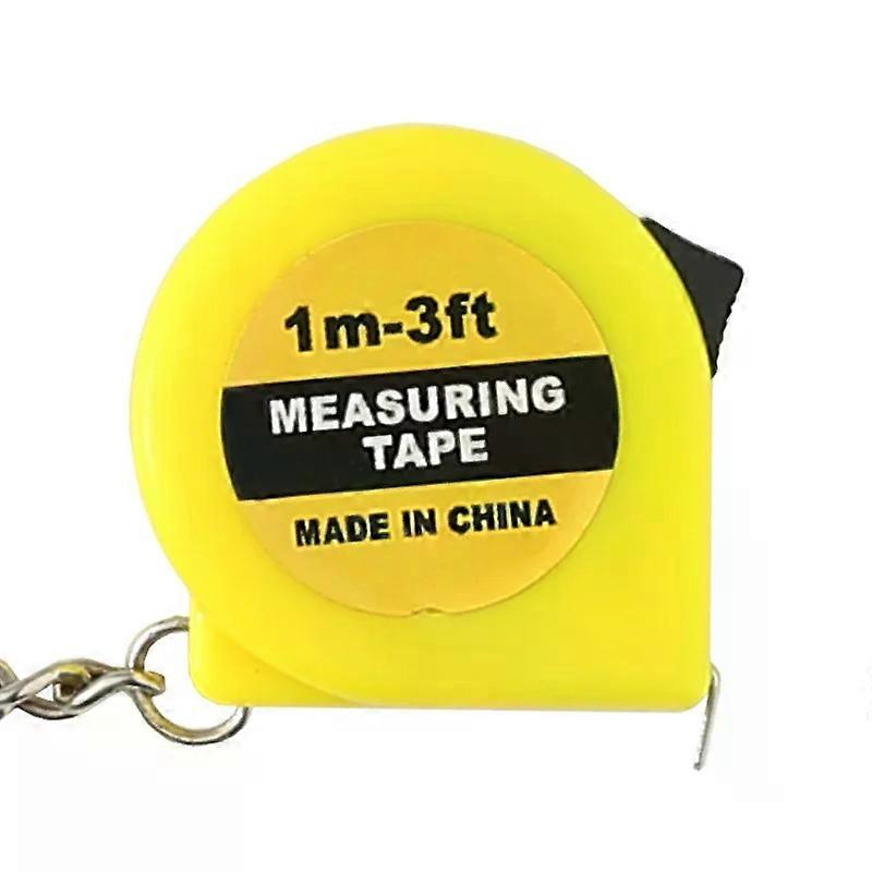 Mini 1M Tape Measure Metric Steel Measuring Ruler Distance Measuring Tool Meter Ruler Steel Tape Length Metal Measuring Tools