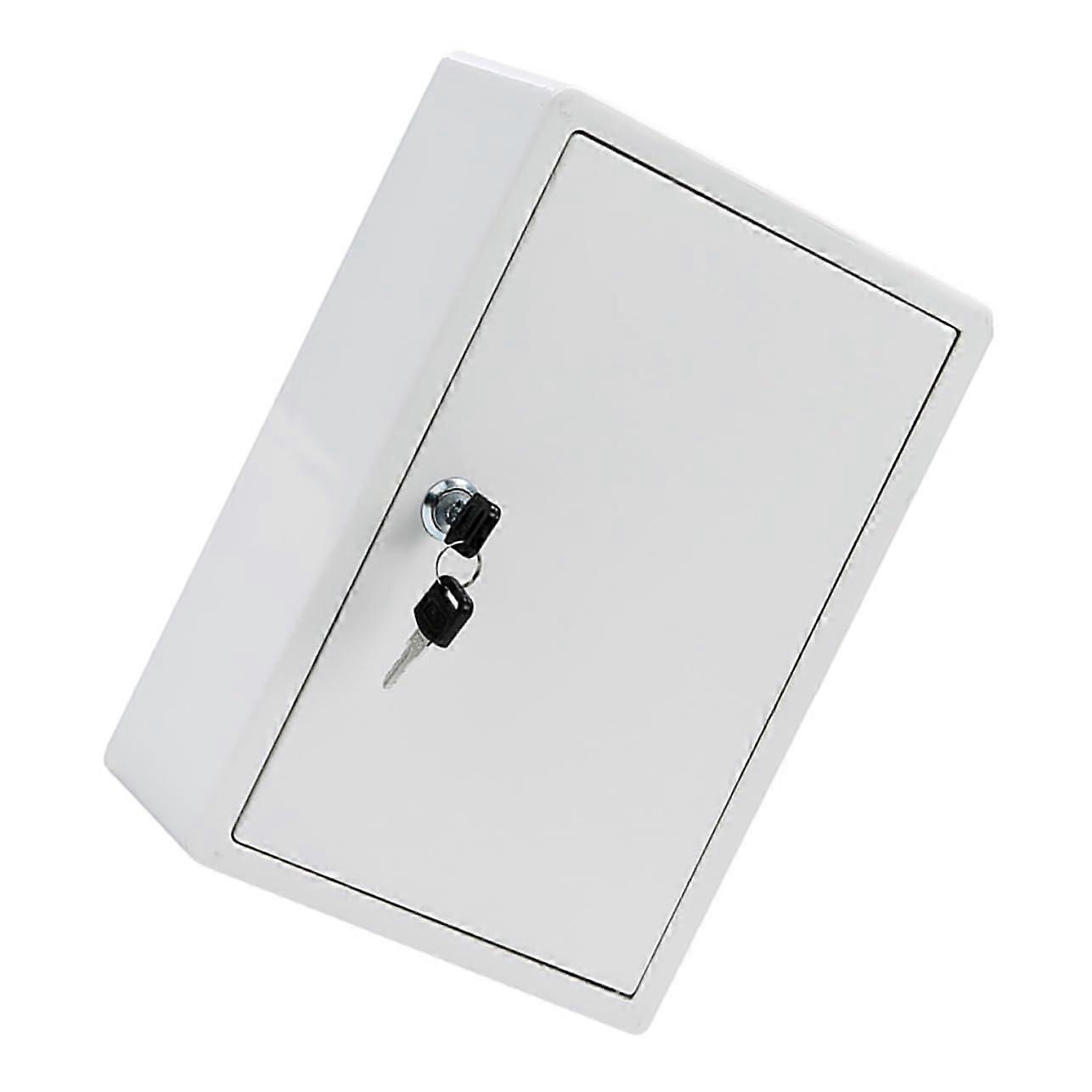Plastic Milk Box Lock Porch Package Outdoor Mailbox WallMounted for Home Office