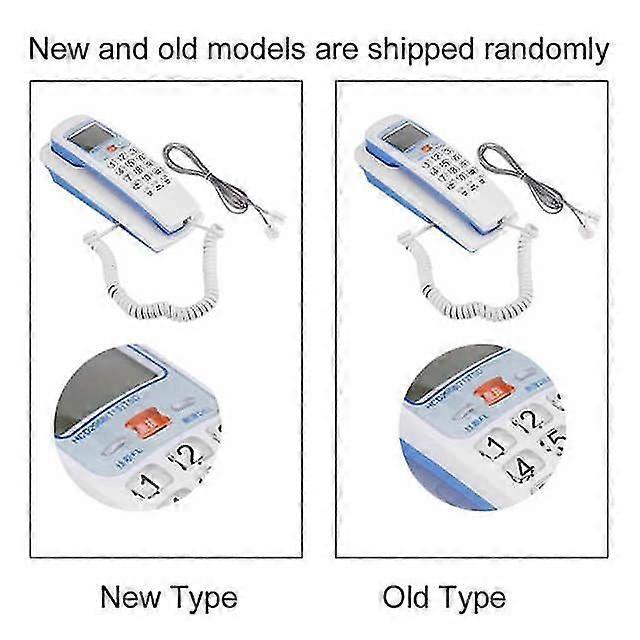 Mini Ph Caller Id Landline Ph Desktop Fixed Wired Ph Mountable Ph With Lcd Display For Home Hotel