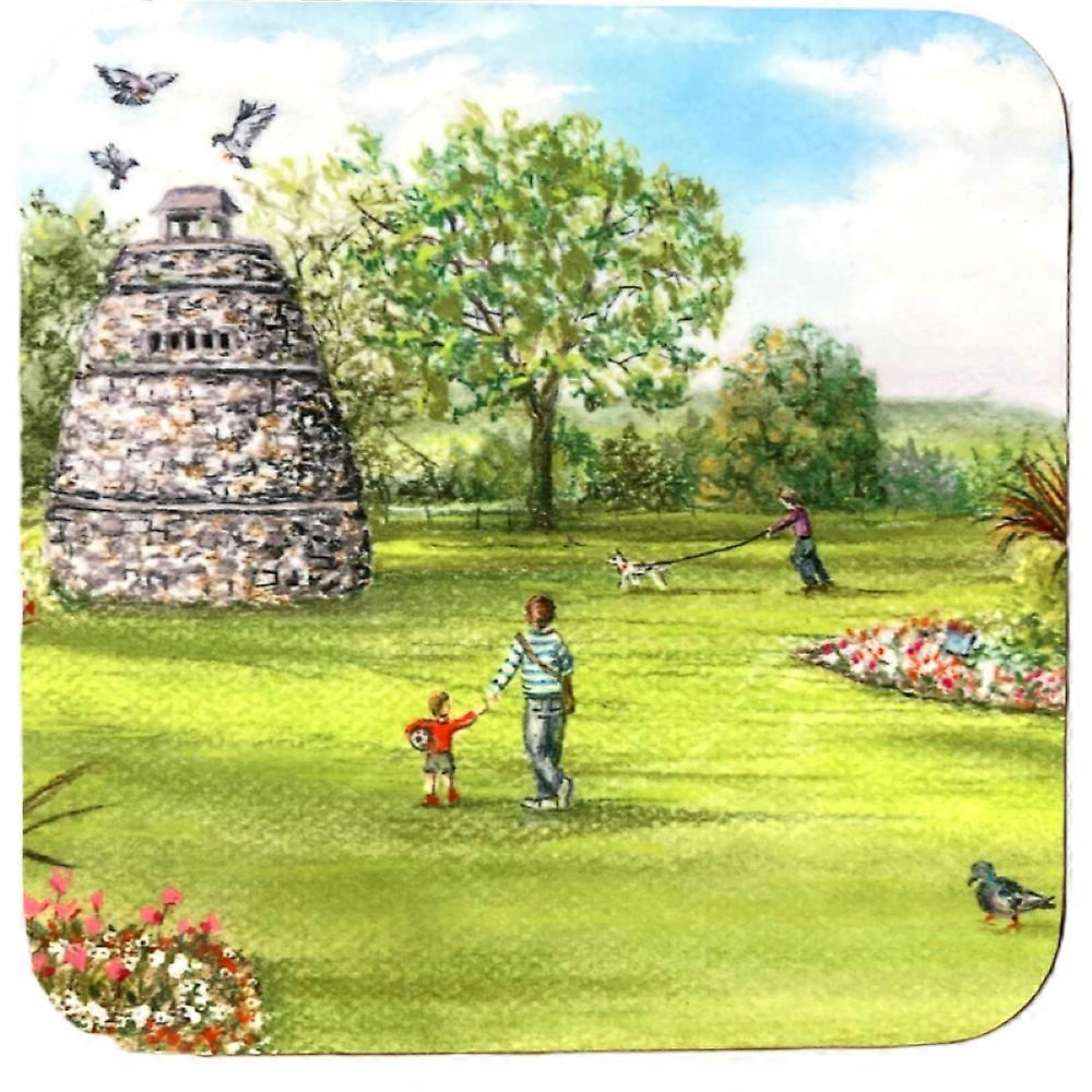 Ross Doocot Coaster by Meg Wallace Art