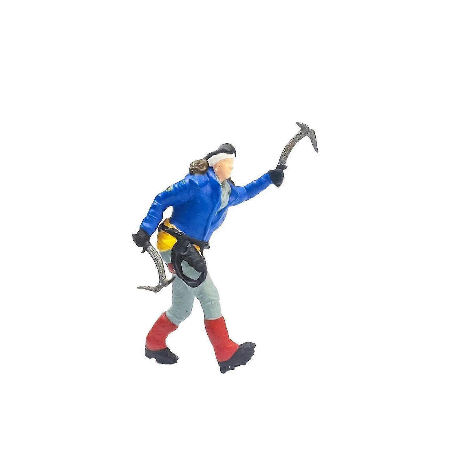 1/64 Climbing People Figures Miniature People Model for Sand Table DIY Scene Layout
