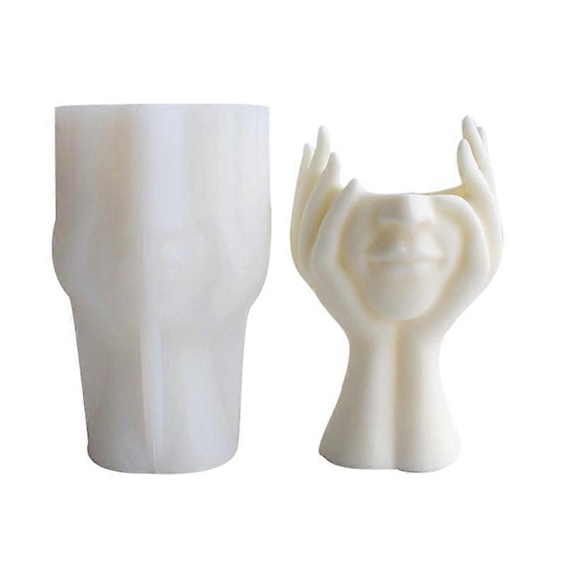 Silicone Mold Abstract Vase Art Design Mold