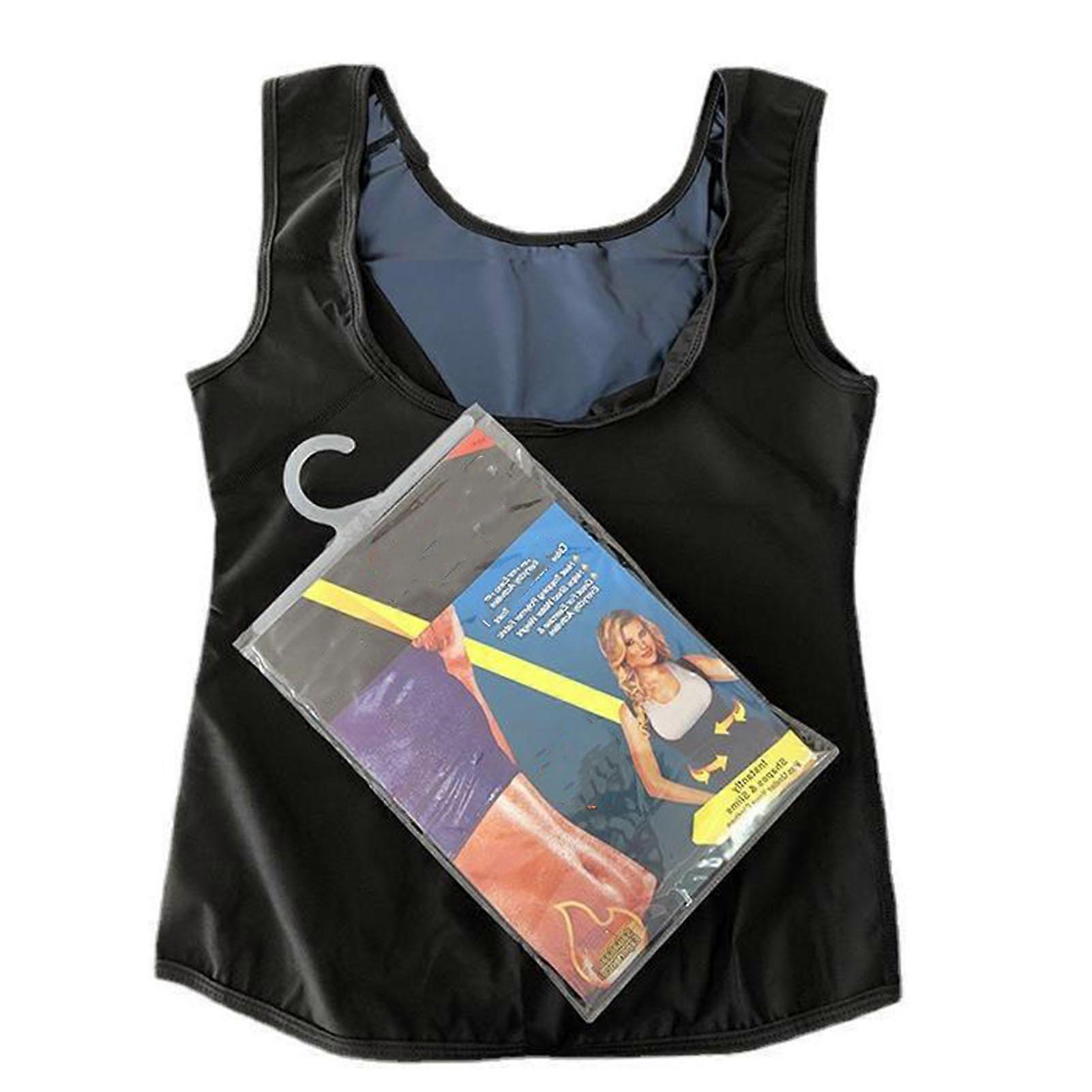 Men Sauna Vest Quick Drying Light Comfortable Compression Sweating Training Slimming Sauna Vest