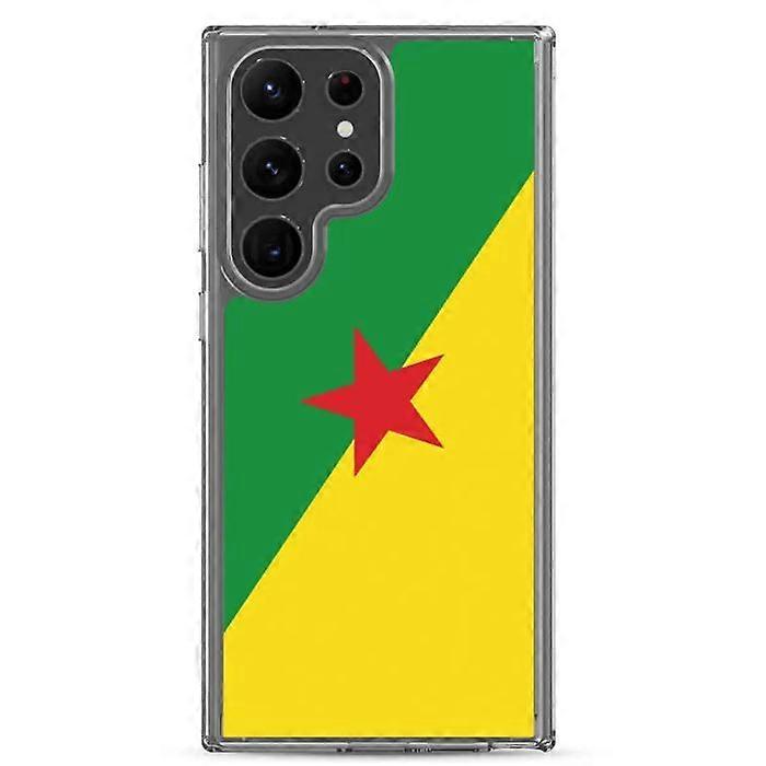 Phone Case - Samsung - Galaxy S23 - Guyana Flag - Soft - Multicolored