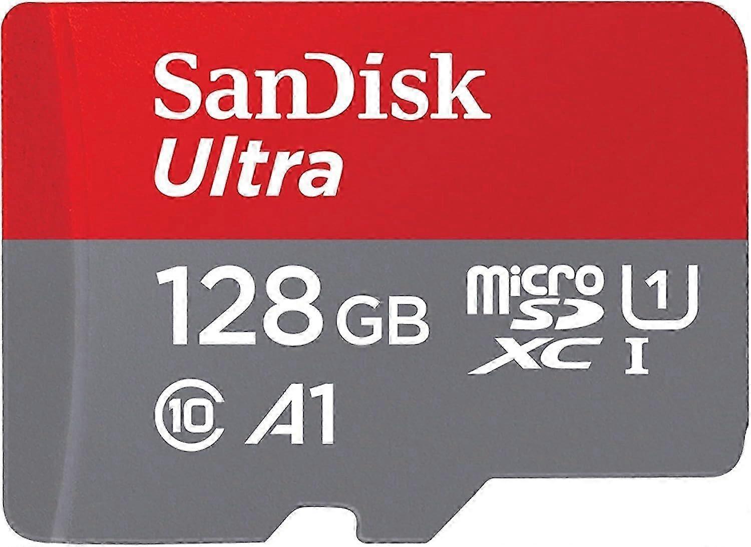 SanDisk Ultra Android microSDXC UHS-I Memory Card 128/GB Up to 140MB/s Read Speed)