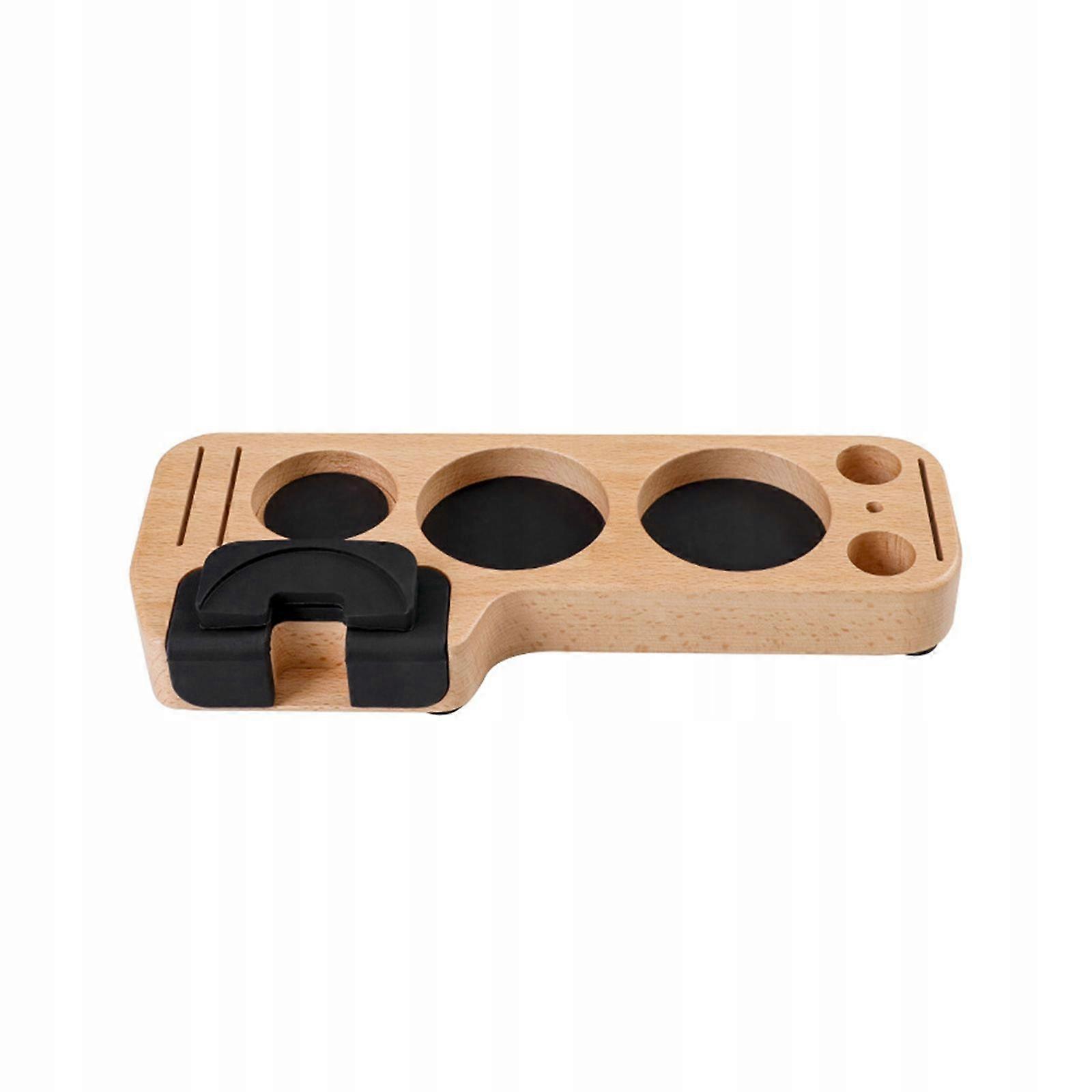 Espresso Tamper Holder Coffee Filter Beech 58mm