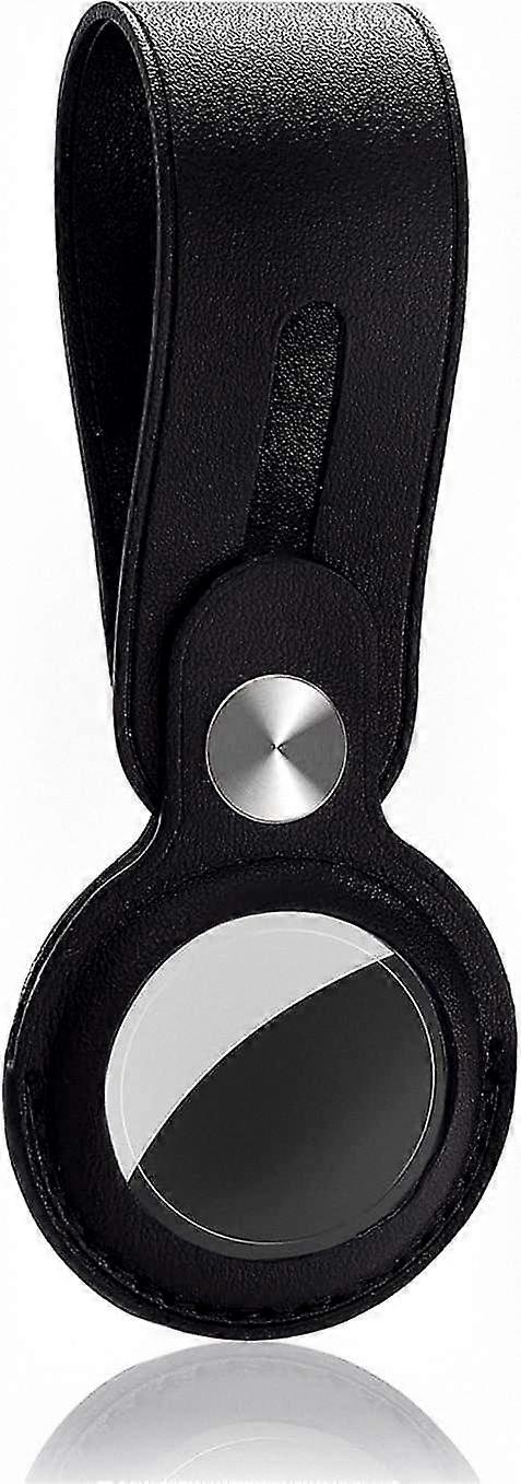 Leather Case Designed for Tracking Devices - Durable Tracking Device Case With Foldable Leather Loop, Waterproof Scratch-resistant Gift Keyc