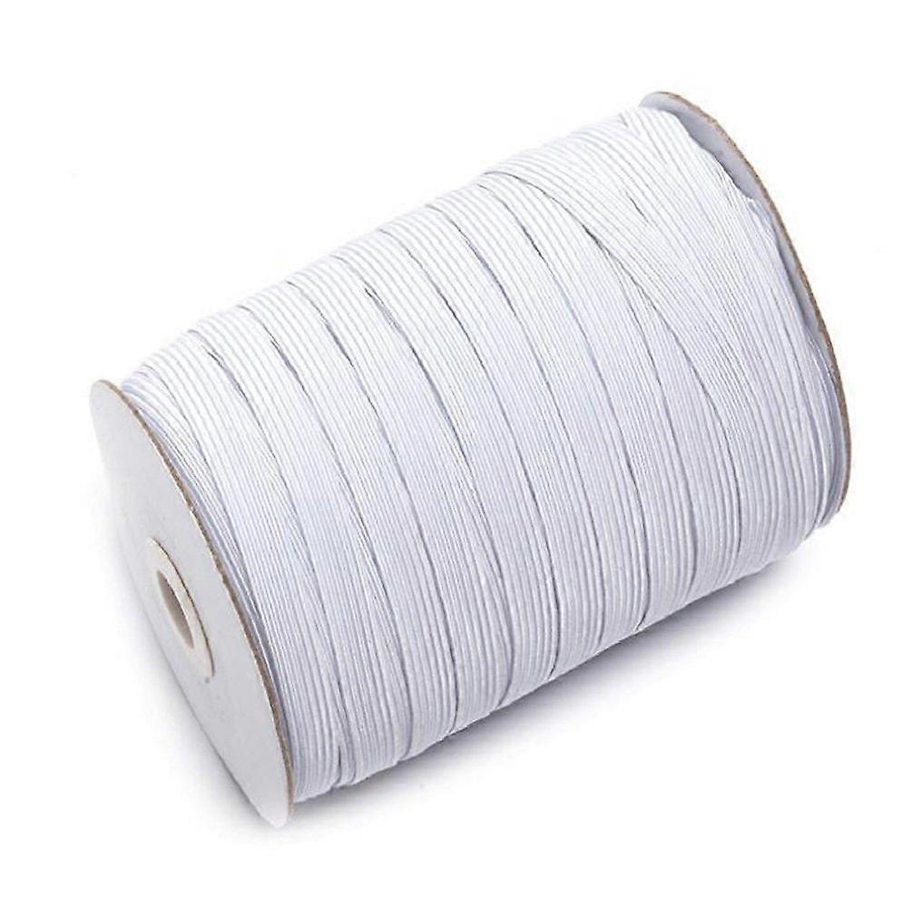 Braided Elastic 144 Yards White (1/2'' Wide)
