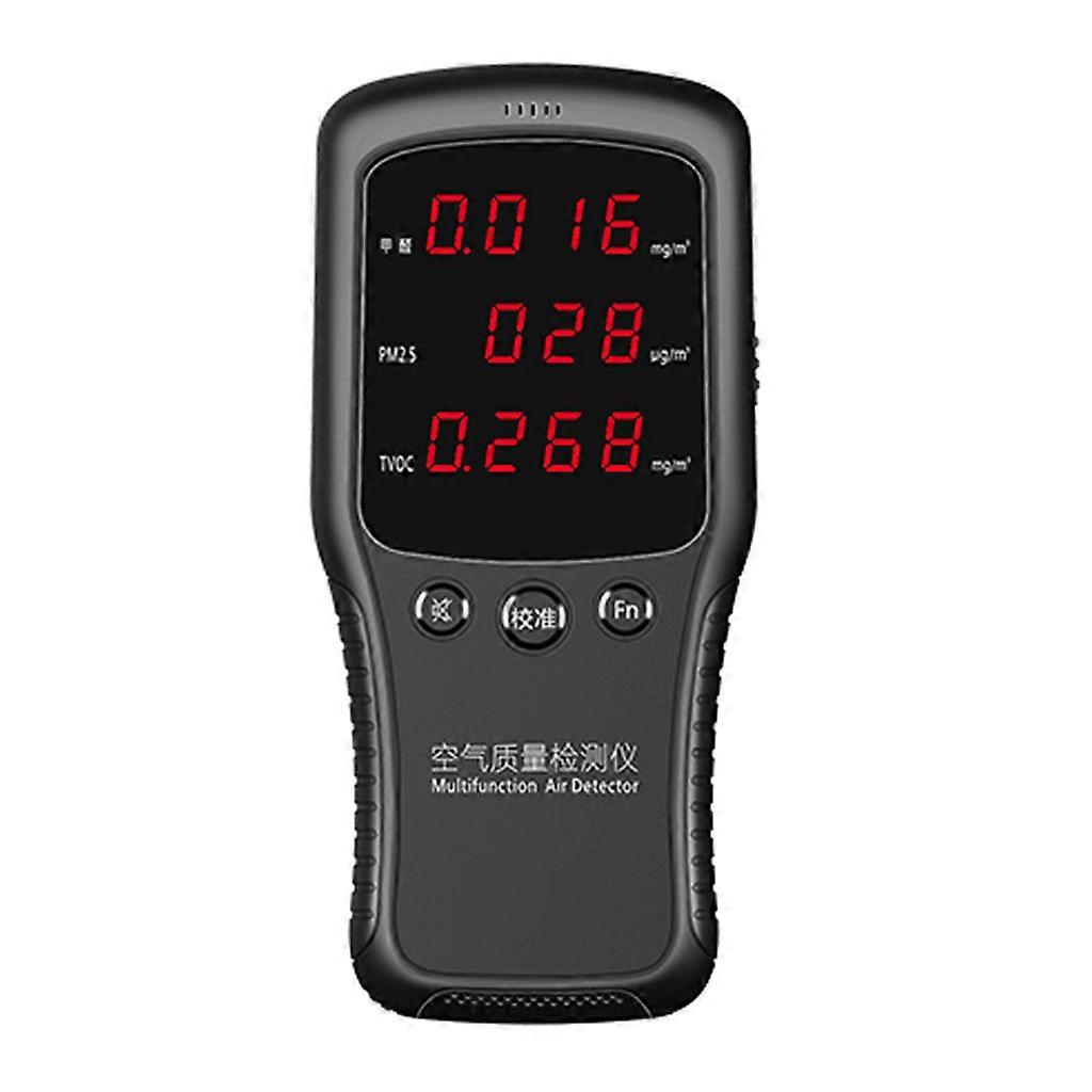 Air Quality Monitor Air Quality Tester Formaldehyde/HCHO TVOC PM2.5 Air Gas Detector Accurate Tester Indoor Home