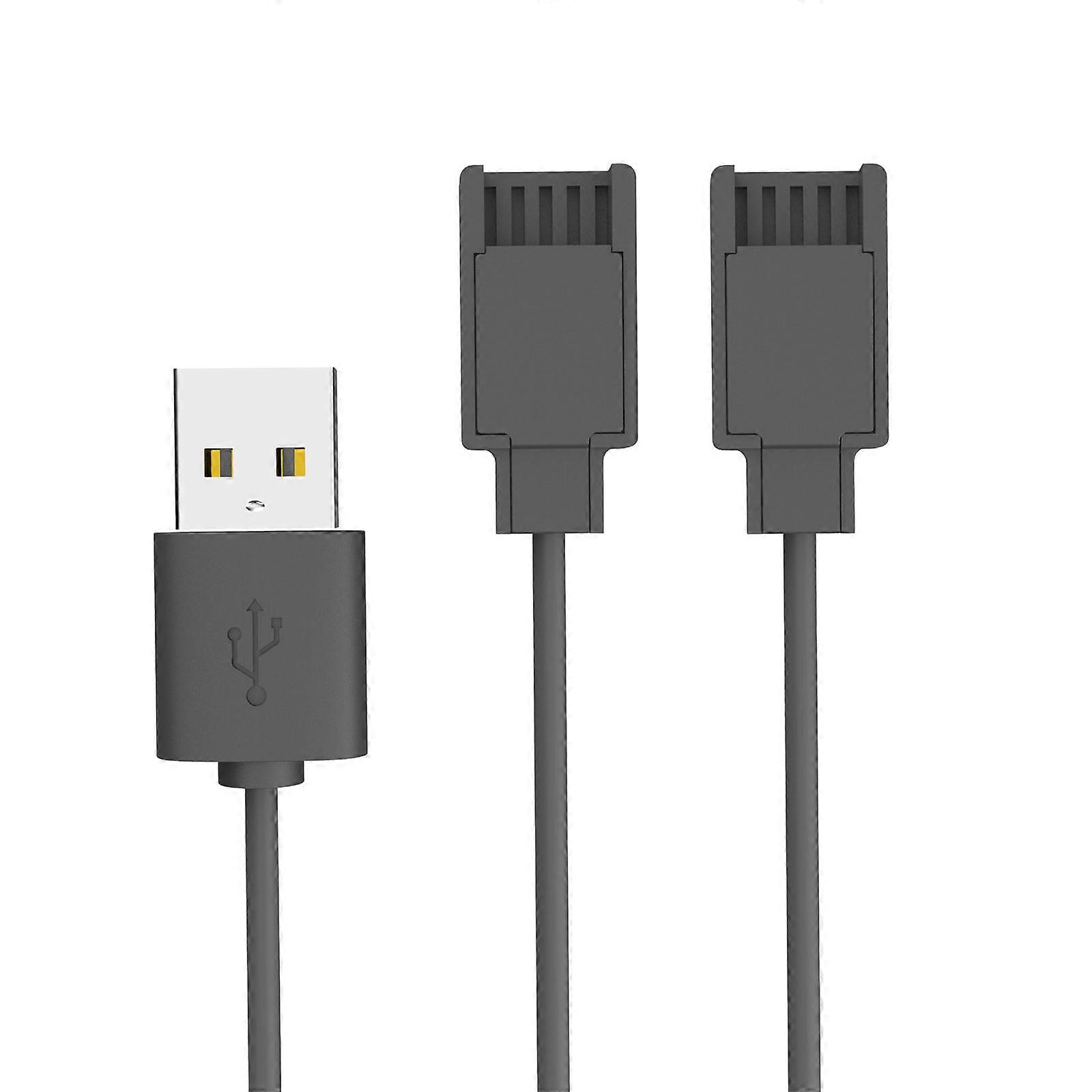 USB Charging Cable for Controller Wireless Game Controller 2.5m Splitter Charger Cord Wire Controller Charging Cord