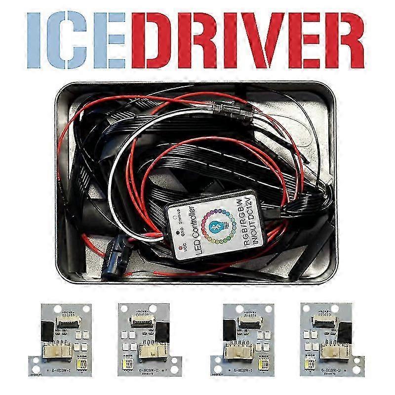 Icedriver For Bmw M6 Csl Yellow Drl F12 F13 F06 Gran Coupe Lci 6 Series Led Boards Daytime Running Lights Rgbw Drl Module Amber