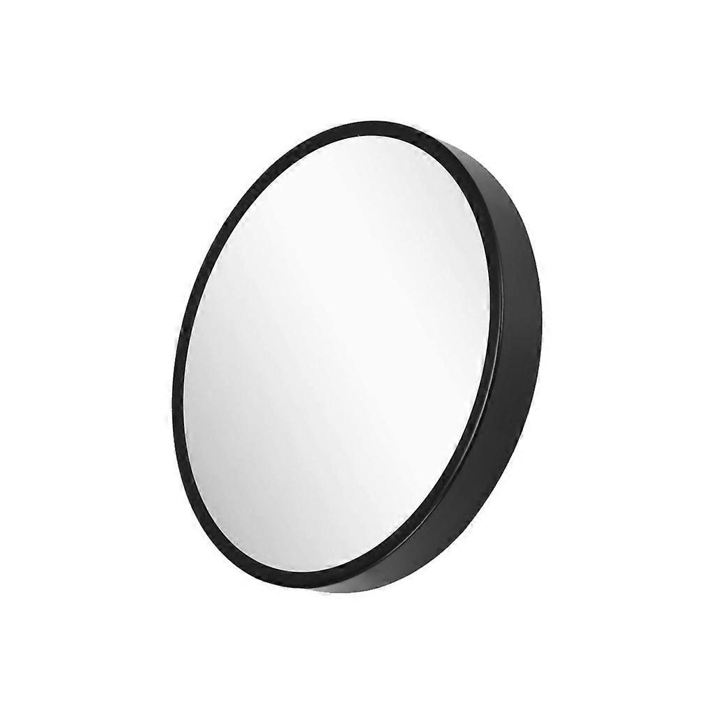 Maquillage grossissant anti-fragmentation Miroir en forme de lune Mural résistant à l’usure pour l’extension de la salle de bain Fini 25cm de diamètre
