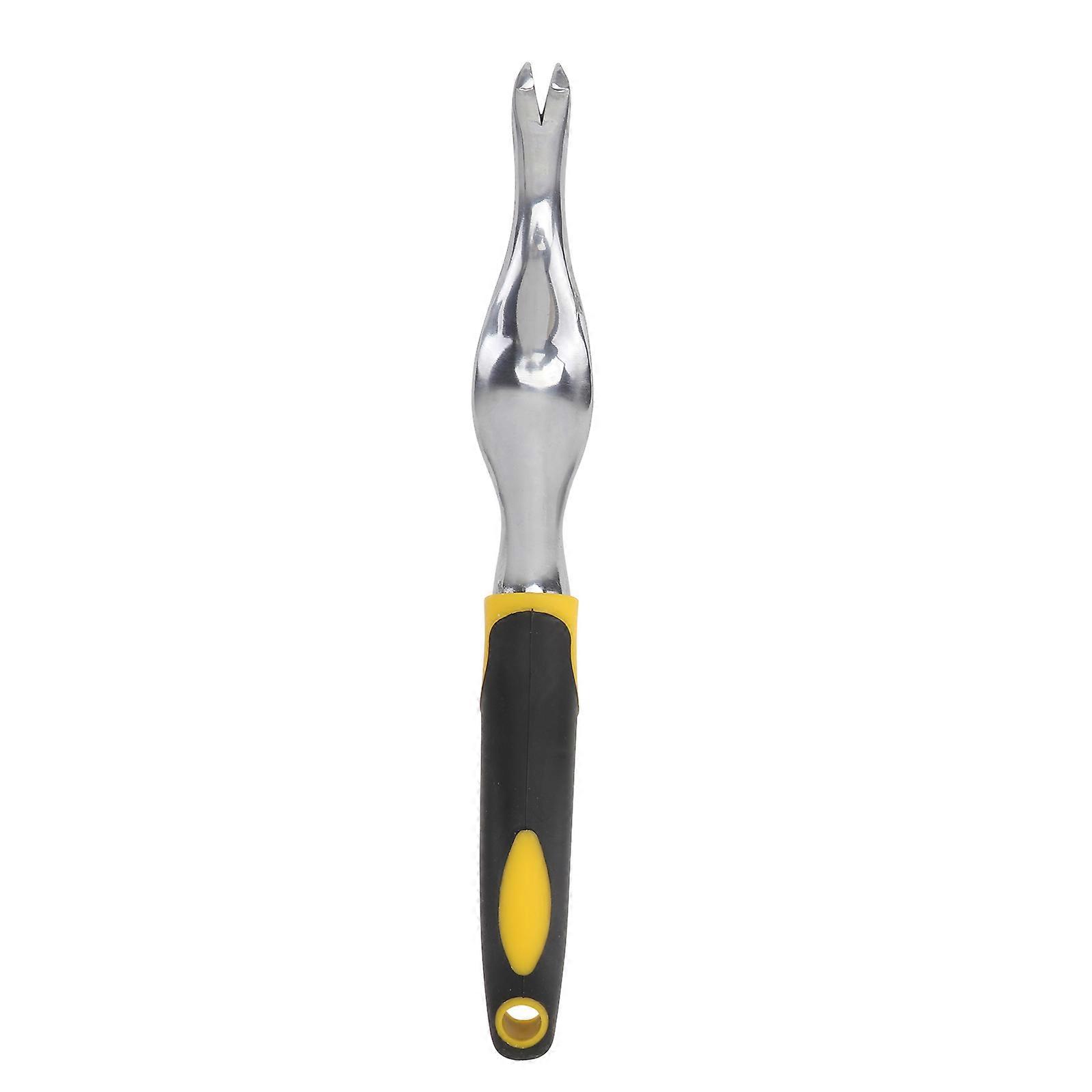 Aluminum Hand Weeder with Non-Slip Handle, Simplifies Yard Maintenance