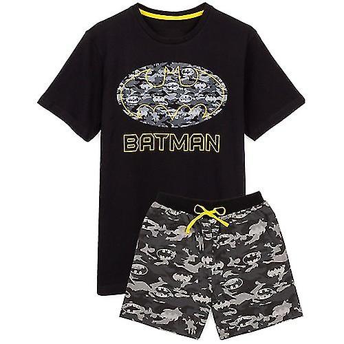 Batman Mens Logo Camo Short Pyjama Set