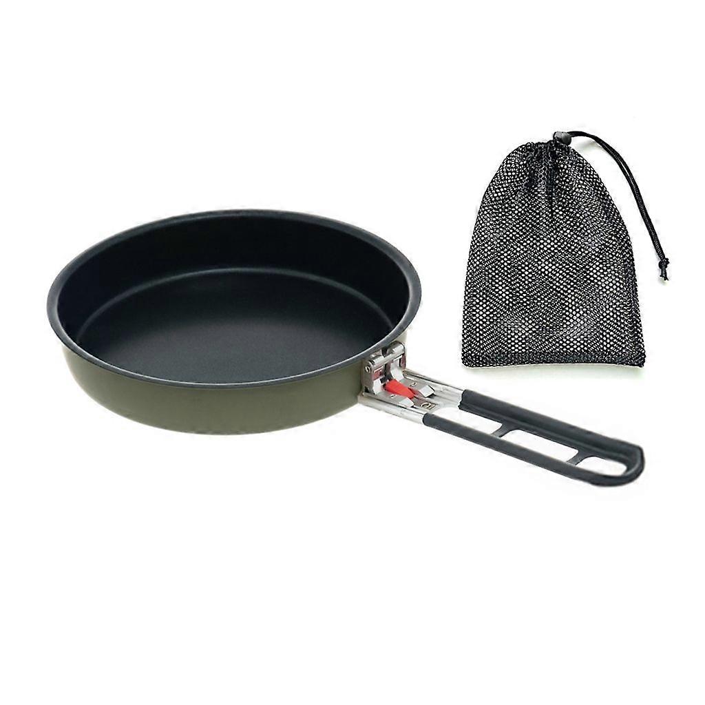 Quick Heating Pot Portable Frying Pan Nonslip Base Cooking Pot Space Saving