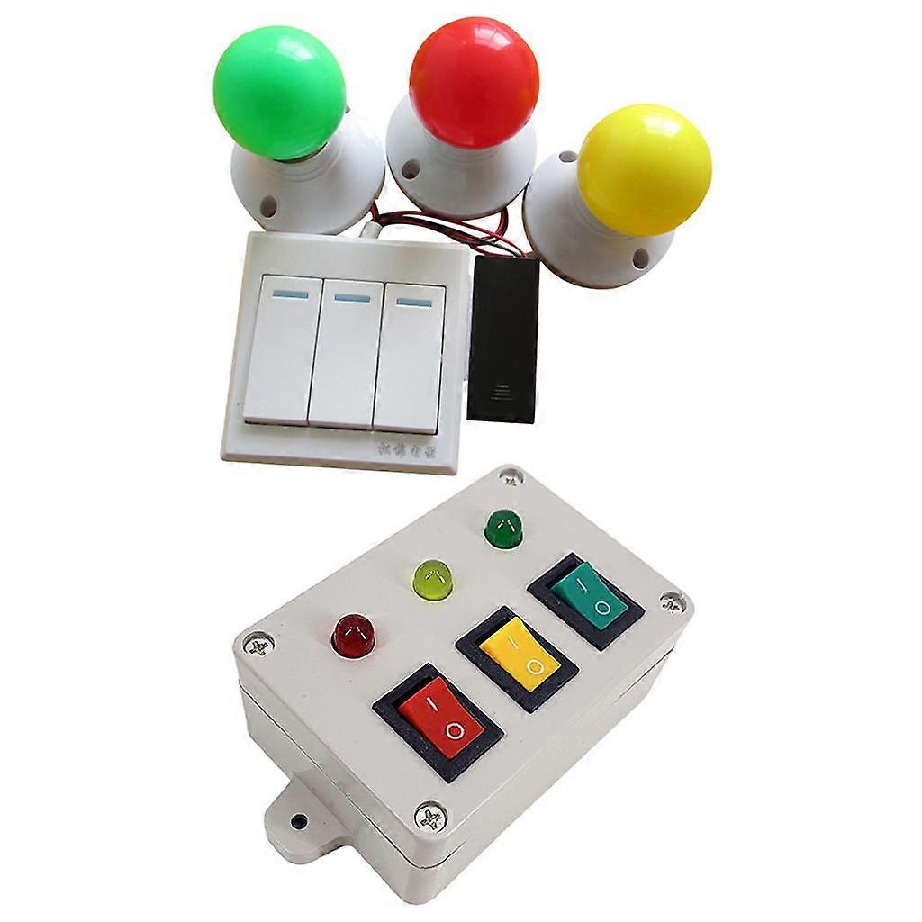 DIY Kit Material Light With Switch Montessori Toy
