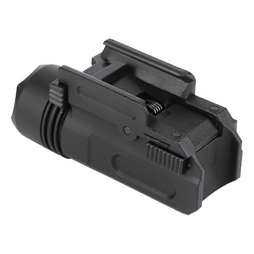 Portable Bright LED Flashlight Torch Quick Release with Rail Mount For 20mm Rail