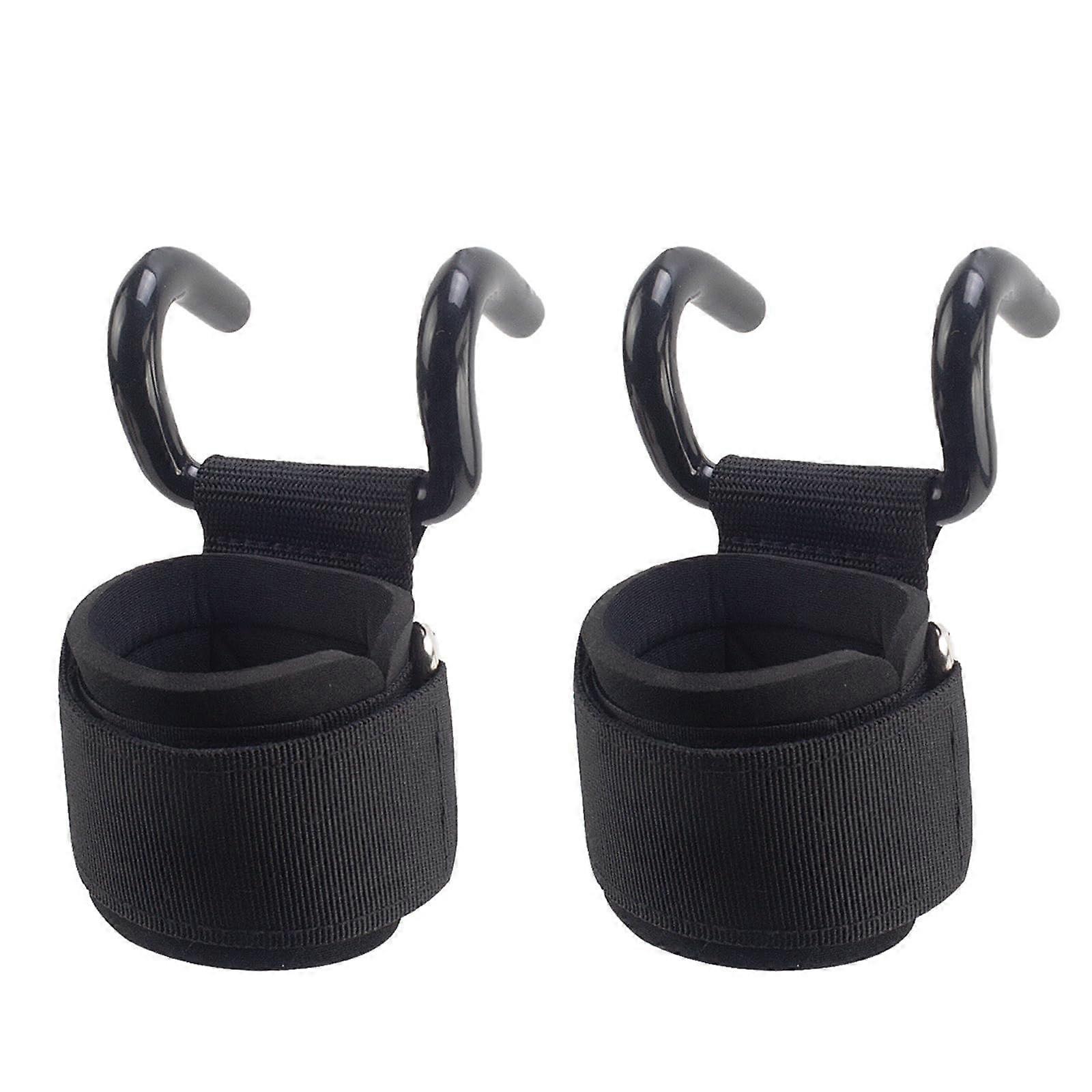 Weight Lifting Hook Padded Wrist Strap Support Grip Powerlifting Wrist Wrap Pull Up Exercise Fitness Hook Strap