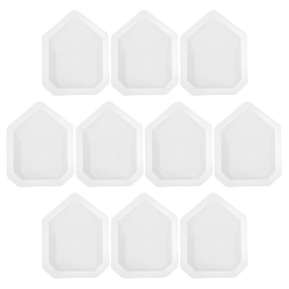 Lab Scale Weighing Boats Small Precise Measurement Laboratory Use 5.60X4.30X1.50CM Plastic 10Pcs