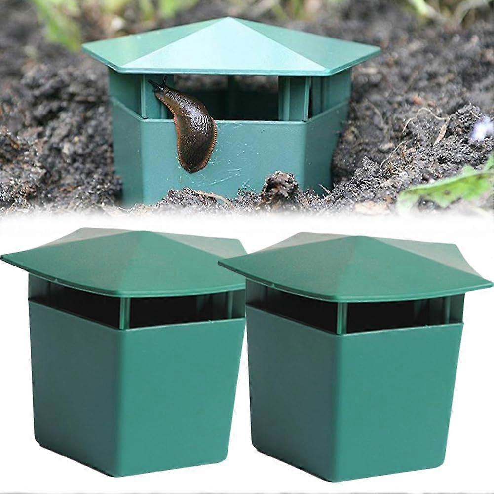 Plastic Snail Trap for Garden, Farm Decoration Style 2pcs