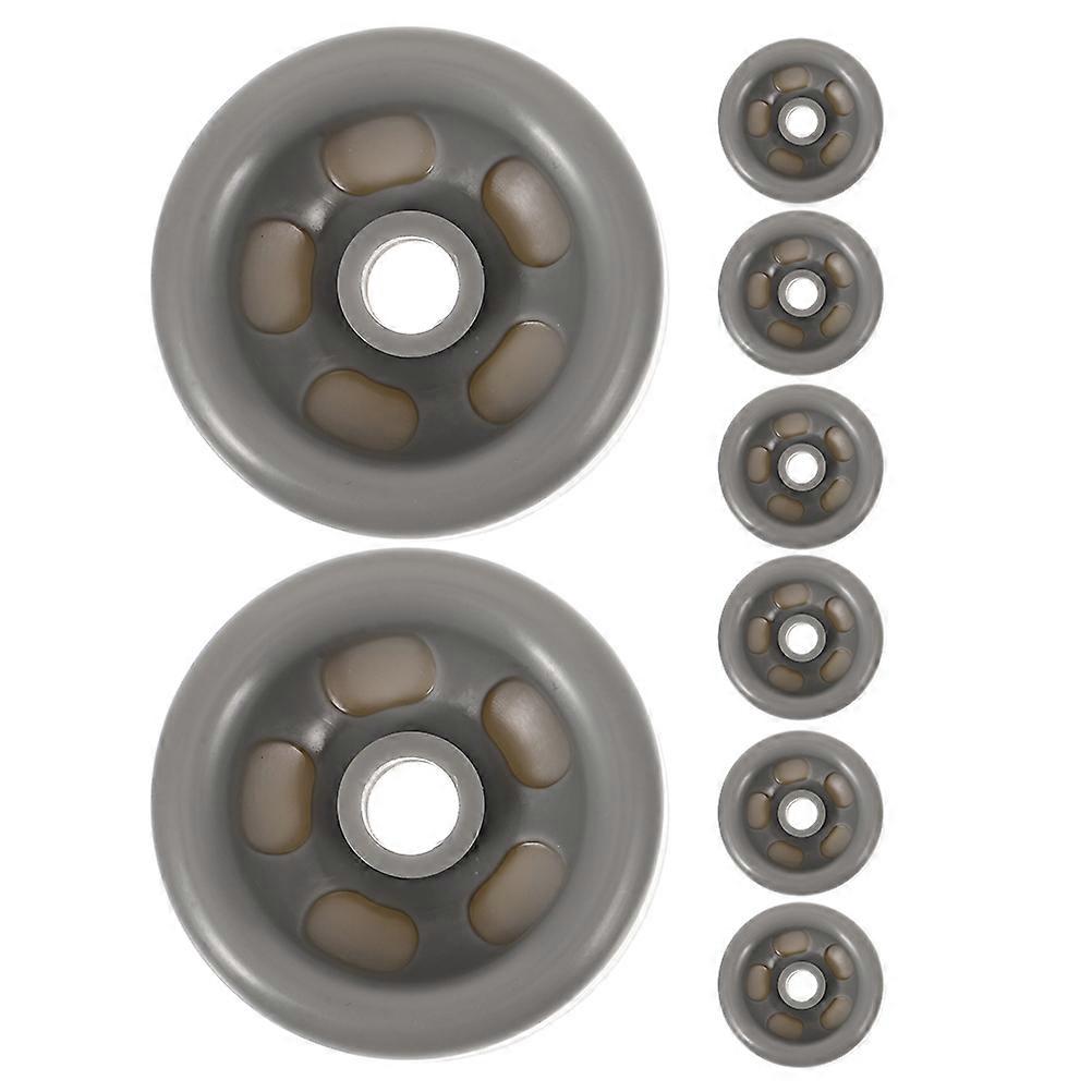 Dryer Drum Rollers Reduce Friction Homeowners Drying Clothes 1.8 1.8 0.8in 8Pcs