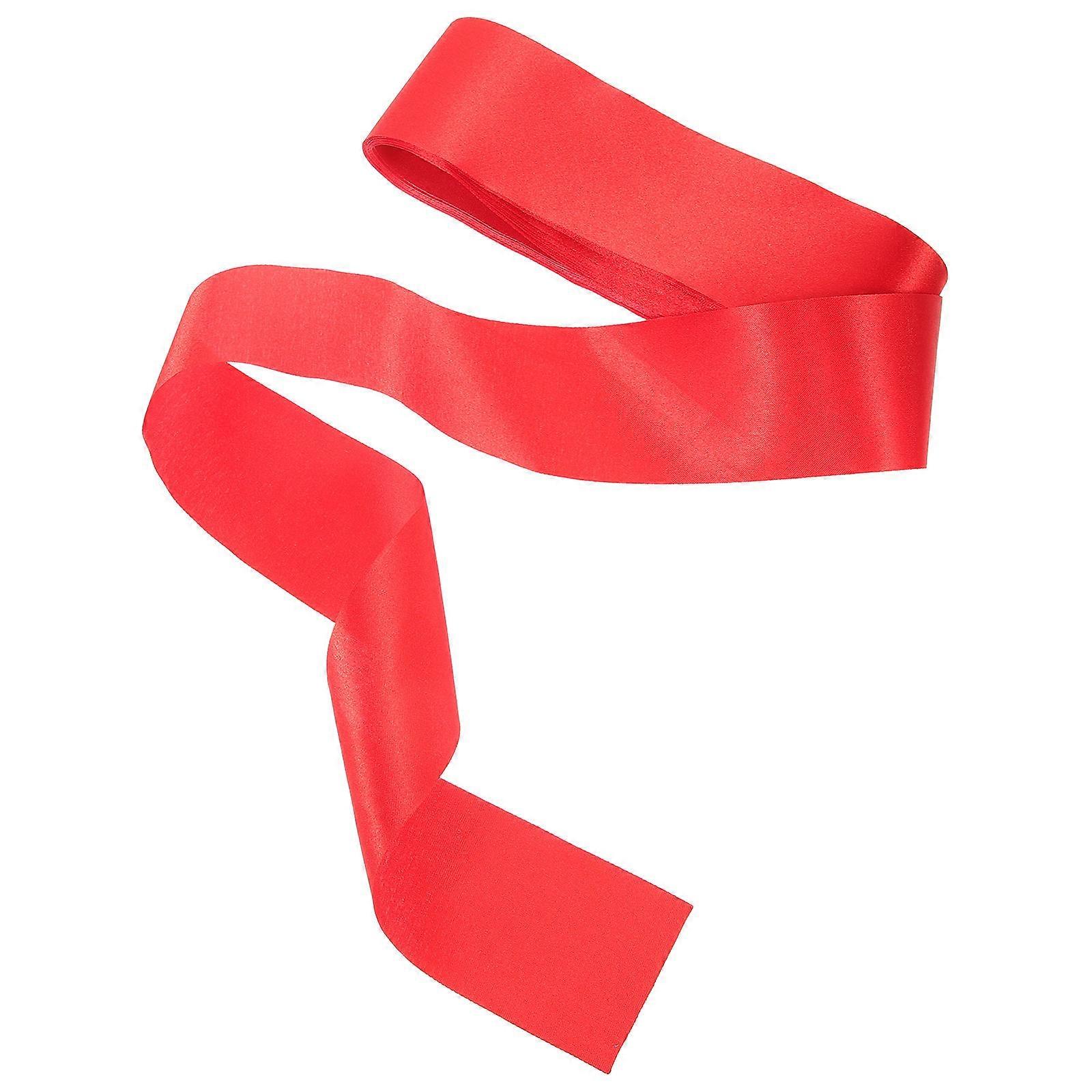 Runners Bib Belt Athletics Finish Strap Events Red 800x5cm Clearly Marked 1 Roll